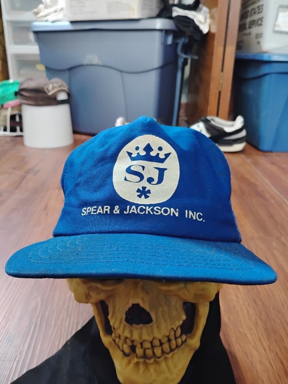 Vintage New Era Spear & Jackson Garden Tools Snap Trucker Hat Cap